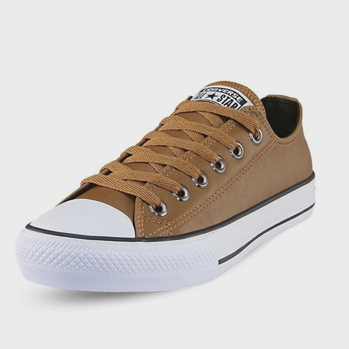 Tênis All Star Converse Preto Couro em Promoção na Americanas