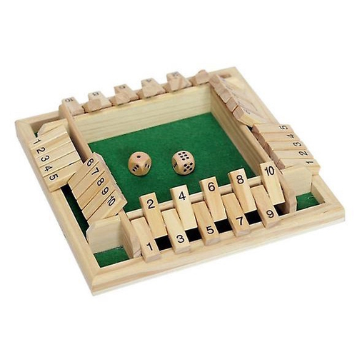 Jogo Ludo Tabuleiro De Mesa Pinos Em Madeira mdf Tradicional