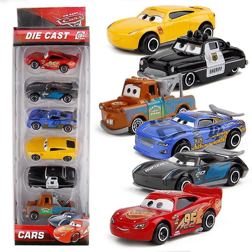 Carro Corrida Mcqueen Carrinho A Fricção Divertido Mini Car