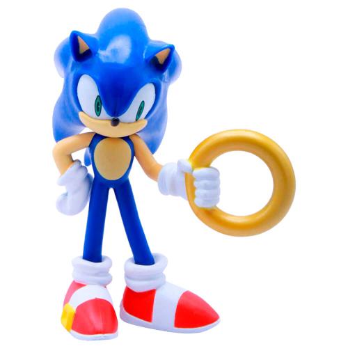 Boneco Sonic The Hedgehog 10cm Coleção Habibs