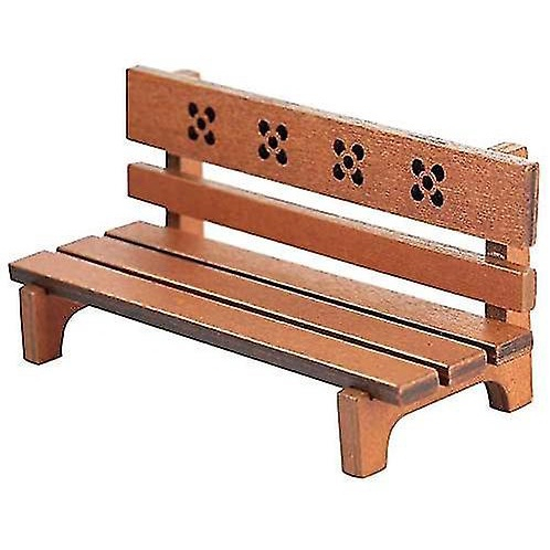 Dollhouse park on sale bench