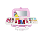 30 pçs maquiagem infantil para menina real lavável lavável conjunto  maquiagem para crianças brinquedo, conjunto maquiagem para meninas real  maquiagem conjunto beleza para 3-12 anos : : Beleza