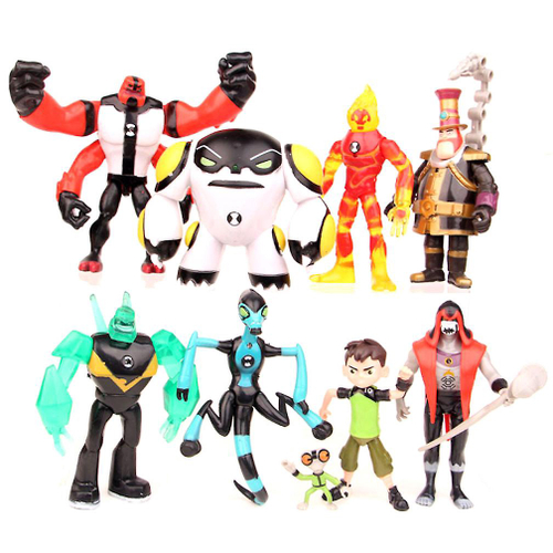 Ben 10 Reboot Kit Decoraçã 10 Mini Displays De Festa