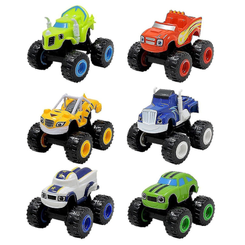 Brinquedos Infantis Nickelodeon Blaze E Monster Machines Super Stunts Para  Carros De Caminhão