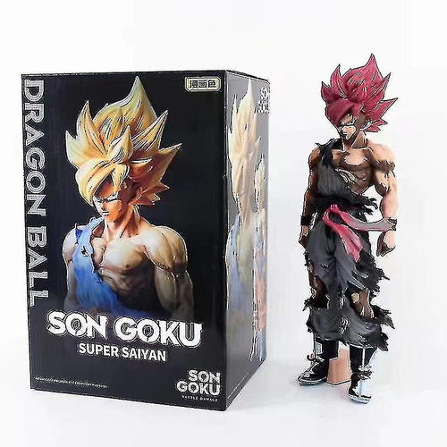 35cm Son Goku Super Saiyajin Figura Dragon Ball Z Super Master em Promoção  na Americanas