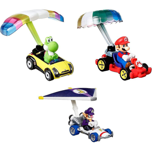 Hot Wheels - Mini Carrinhos Mario Kart Escala: 1:64 - GBG25