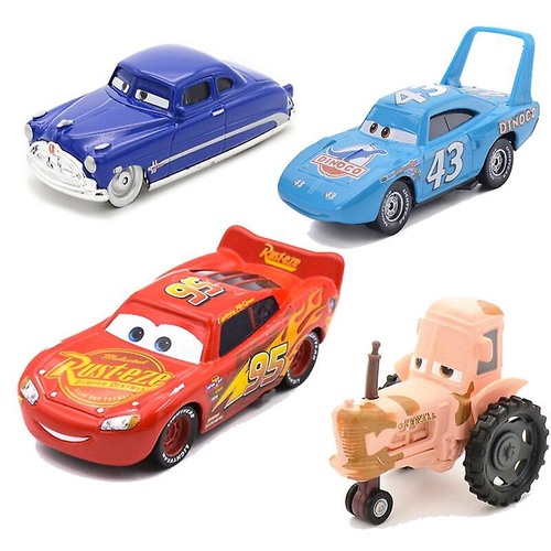 Carrinho Mcqueen c/ Luz Sons Metal 17616-95 Carros 3 Disney em