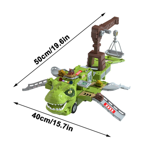 5 Pcs Carro de dinossauro dos desenhos animados - Manto de inércia  deslizante de simulação de brinquedo de carro - Puxe para trás carros de  brinquedo jogos de dinossauros presente de Genérica 