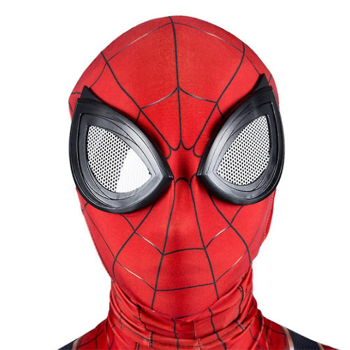 Fantasia Halloween Homem Aranha Com Máscara Pop Curto