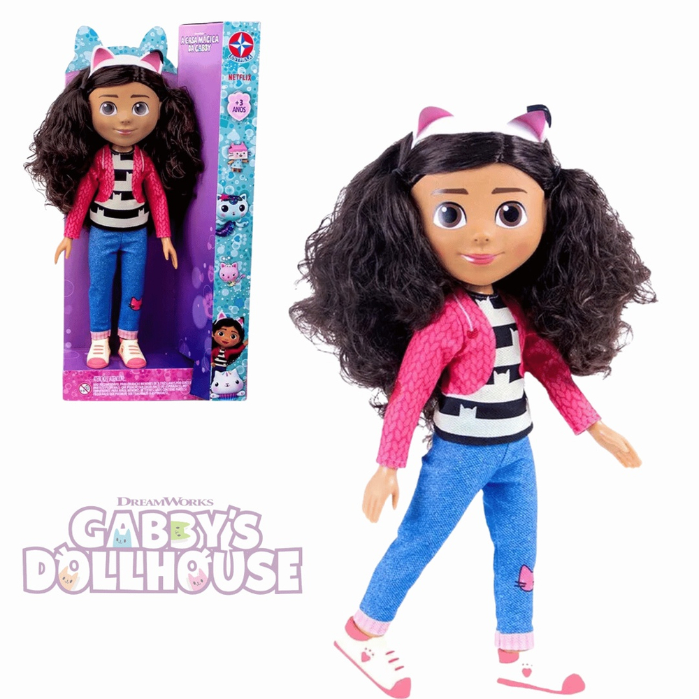 Boneca Gabby - Gabby's Dollhouse - Concentra