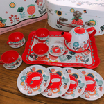 Kit Mini Jogo De Chá Cozinha Porcelana Infantil 9 Peças Flor Lembrancinha  Art Brink no Shoptime