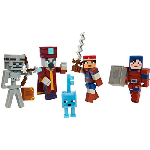 Boneco Mattel Minecraft Dungeons - Enchanter