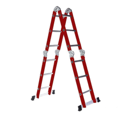 Escada Articulada 12 Degraus Edição Vermelho Escarlate é boa?