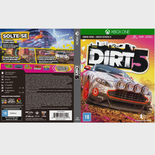 Jogo De Corrida Ps4 Dirt 5 Novo Original Codemasters em Promoção na  Americanas