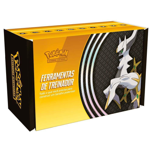 Cartas Pokémon Lata C/ 31 Unidades Realeza Absoluta - Copag