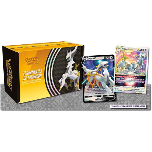 Pokemon Go Box Arceus V - Copag - Deck de Cartas - Magazine Luiza