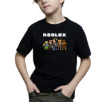 Camisa Camiseta Roblox Game Personagens Infantil Juvenil