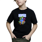 Camisa Camiseta Azul Babão Rainbow Friends Game Fofinho