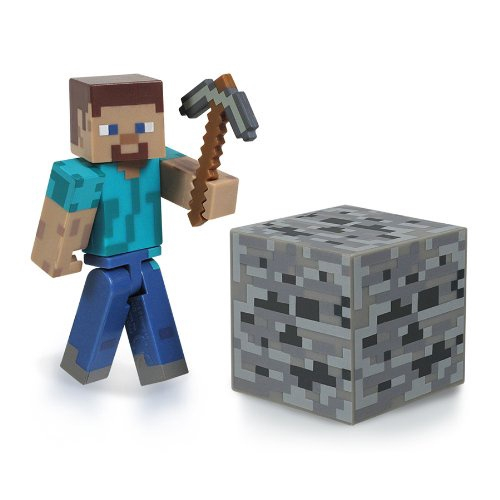 Boneco Minecraft Caves E Cliffs - Porco Com Acessórios