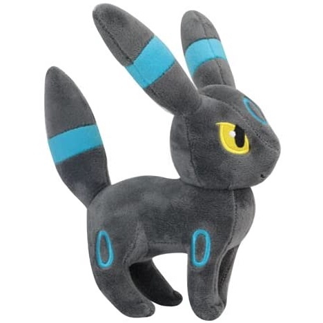 Umbreon Shiny Eevee Evolução Bicho Pelúcia Pokémon 20cm