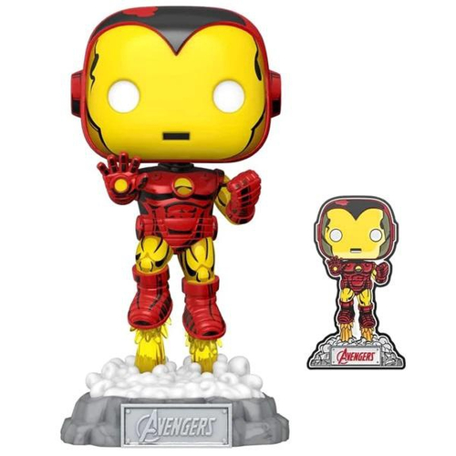 Boneco Funko Pop Marvel Amazon Exclusive Iron Man 1172