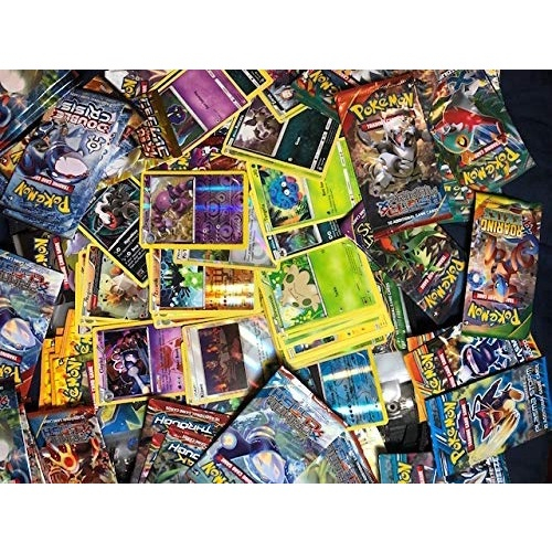 Lote Pack 100 Cartas Pokémon Aleatórios sem Nenhuma Repetida