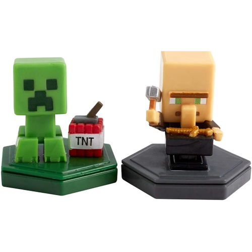 Boneco Minecraft Caves E Cliffs - Porco Com Acessórios