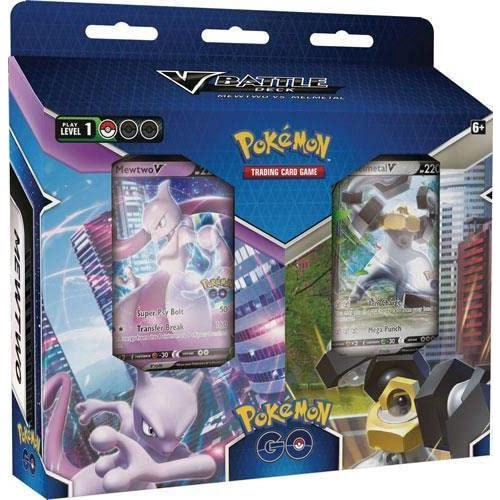 Pokémon Go Starter Deck de Batalha TCG Mewtwo V 60 Cartas - Copag