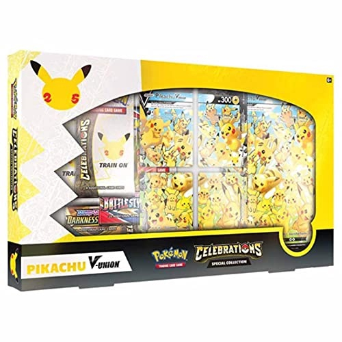 Kit Carta Pikachu Voador Vmax E Pikachu Voador V Celebrações