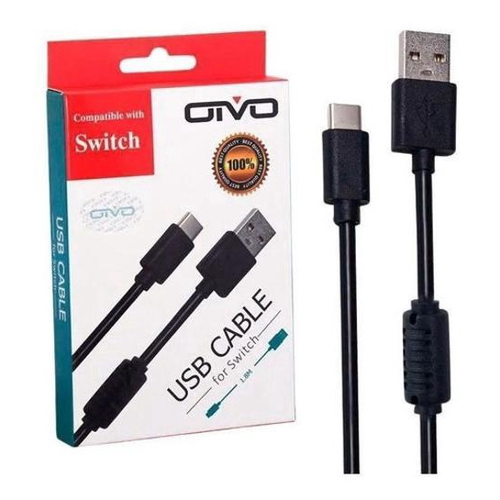 Does nintendo switch come with usb cable store