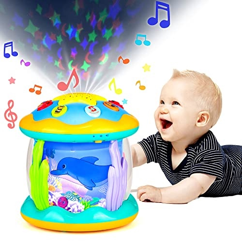 Histoye Baby Piano Brinquedos para 1 Ano de Idade Elefante Piano Teclado  Musical Aprendendo Brinquedos para bebê bebê 6 9 12 18 24 meses Iluminar