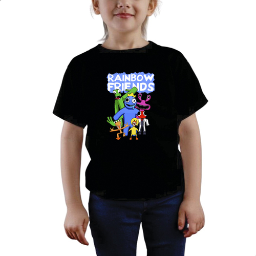 Camiseta Rainbow Friends Jogo Roblox Turma em Promoção na Americanas