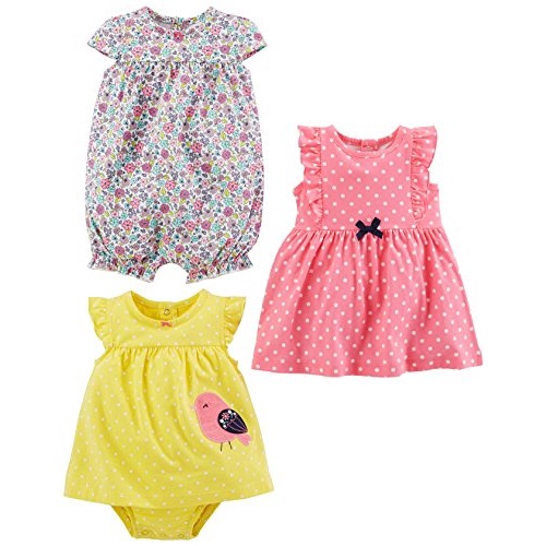 Carters yellow best sale floral dress