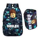 Bolsa Escolar Masculina De Costas Roblox Resistente Tam G em Promoção na  Americanas