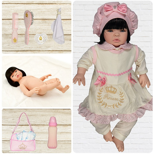 Boneca Baby Reborn 100% Silicone Magazine Luiza - Cegonha Reborn