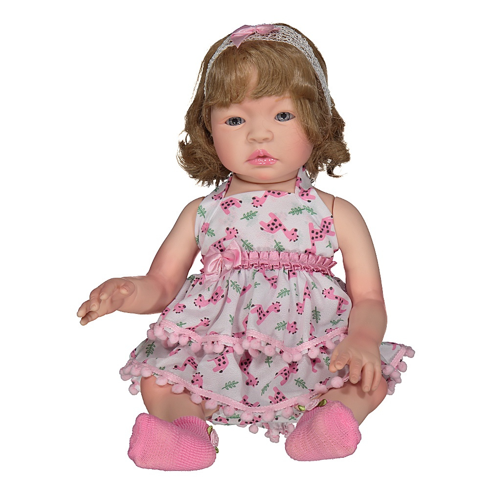 Boneca Bebê Reborn Doll Realist Yasmin Sid Nyl 1172