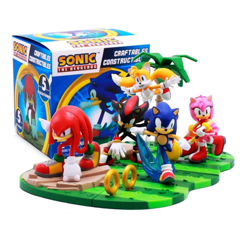 Kit 4 Bonecos Sonic E Sua Turma The Shadow Games no Shoptime