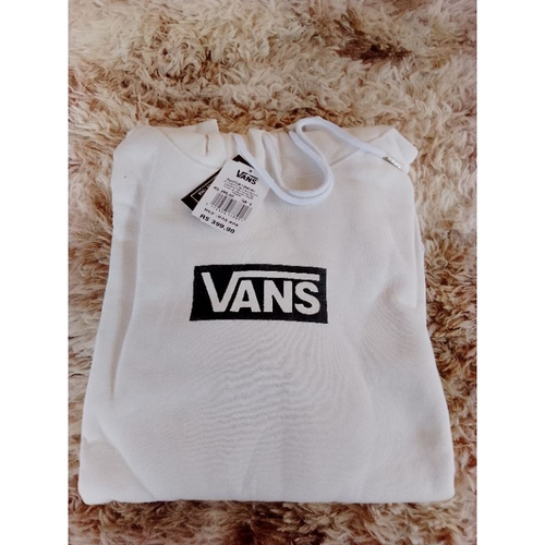 Casaco vans hot sale branco