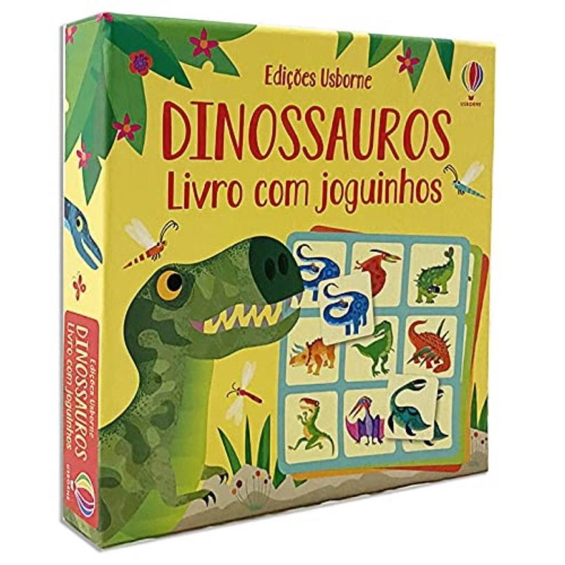 Dinossauros: livro com joguinhos em Promoção na Americanas