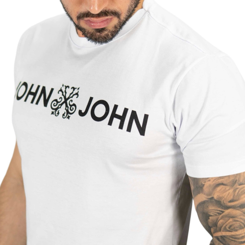 Camiseta John John Logo Branco - Outlet360