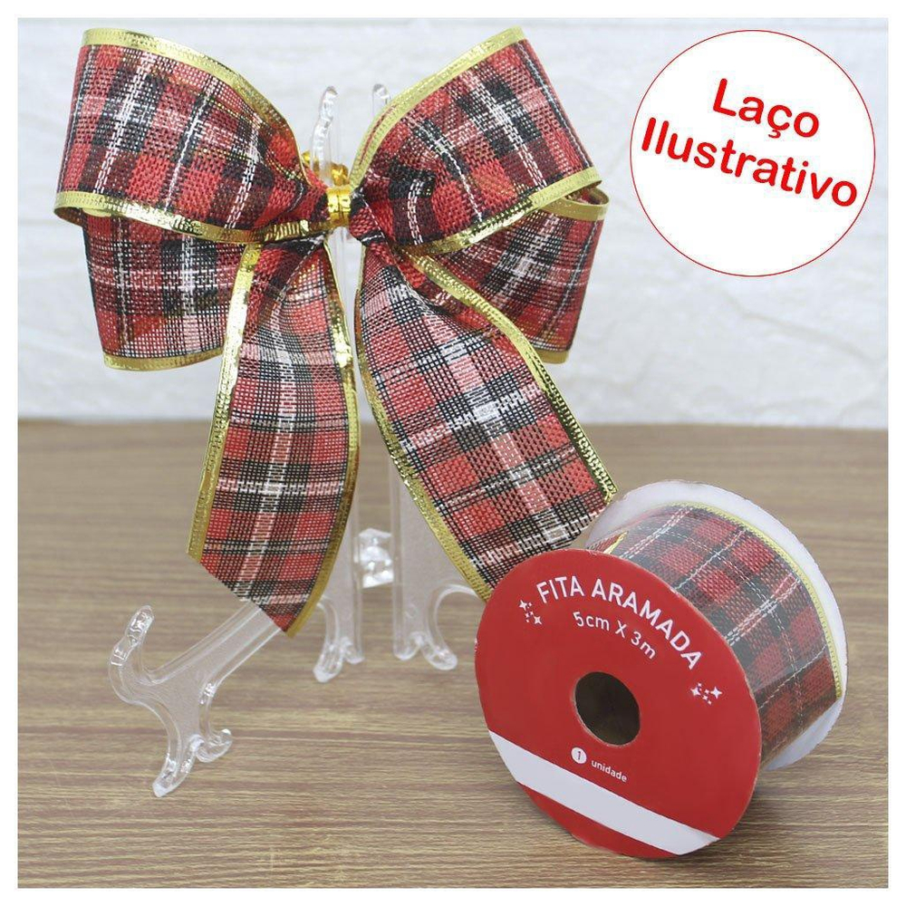 Kit 10 Laços Xadrez Para Colar