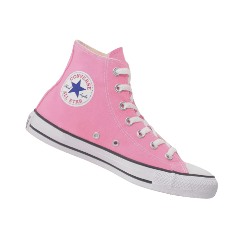 T nis Infantil All Star Chuck Taylor Core Hi Cano Alto Rosa no