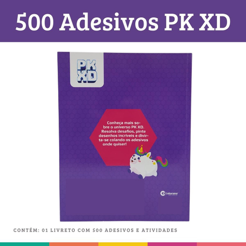 500 Adesivos PK XD