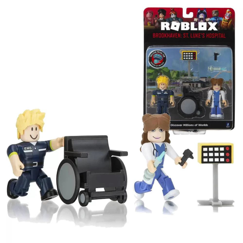 Roblox Brookhaven St. Luke's Hospital Figure Pack Brand new!!