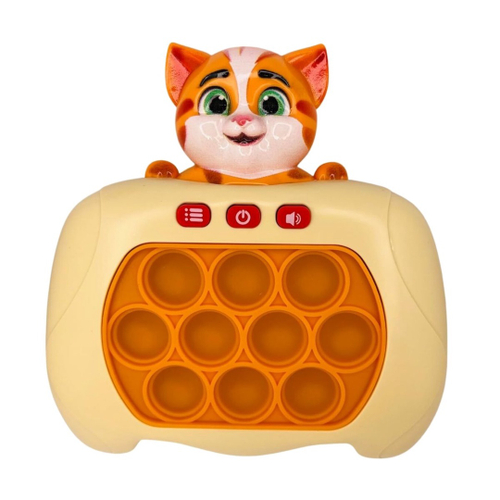 Jogo Pop It Eletrônico Mini Console Anti Stress de Gatinho em