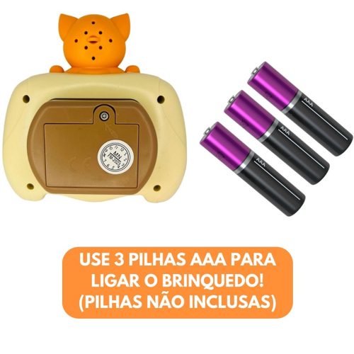 Pop it Game Eletrônico Gatinho C/som Anti Stress Jogo Memoria - M&J  VARIEDADES - Pop It Fidget - Magazine Luiza