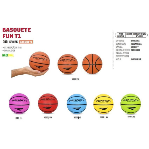 Bola Basquete Infantil