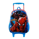 Mochila de Rodinhas 360 Marvel Homem Aranha Azul - Pedagógica - Papelaria,  Livraria, Artesanato, Festa e Fantasia