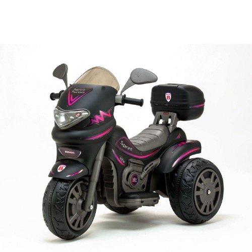 Moto eletrica infantil sprint turbo pink com bau E capacete na Americanas  Empresas