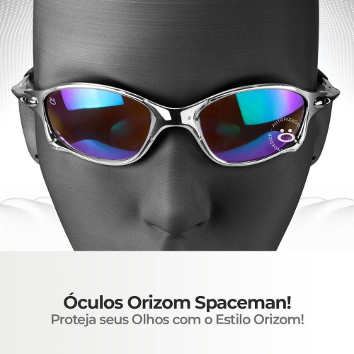 Óculos Masculino De Sol Juliet Spaceman Espelhado